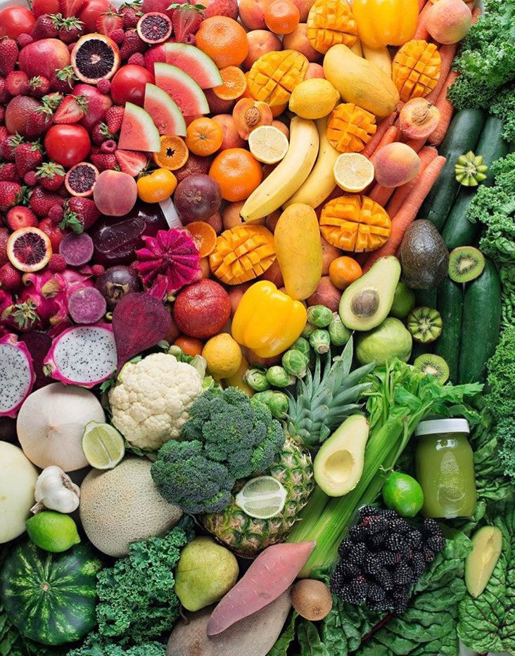 LOS JUGOS Y SUS COLORES