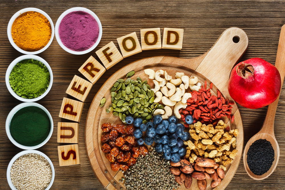 SEMILLAS DE CHIA Y OTROS "SUPERFOODS"